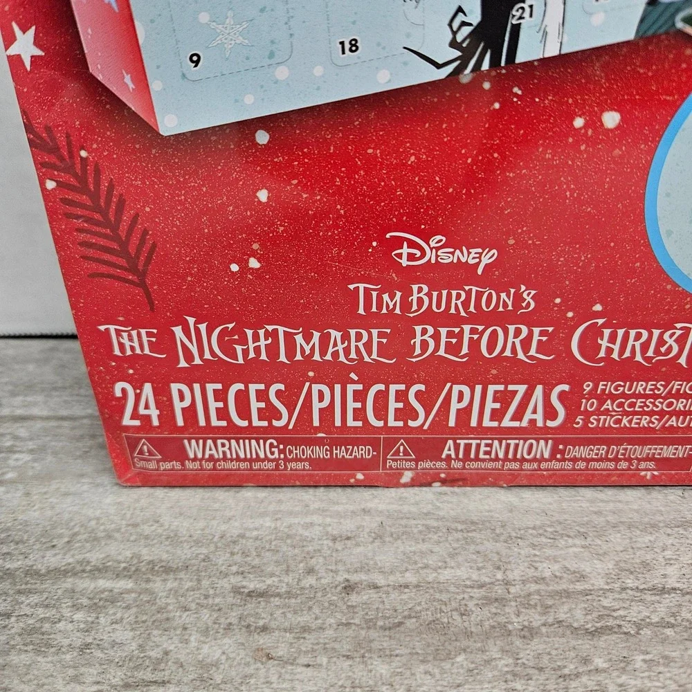 Disney Tim Burton‎ The Nightmare Before Christmas 24 Day Advent Calendar Figures